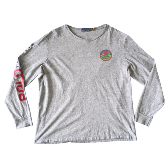 Ralph Lauren Other - Polo Ralph Lauren Gray Sportsman Long Sleeve T Shirt Size XL Terrain Outdoor